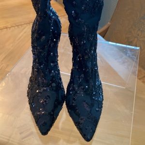 Gianvito Rossi Sequined booties